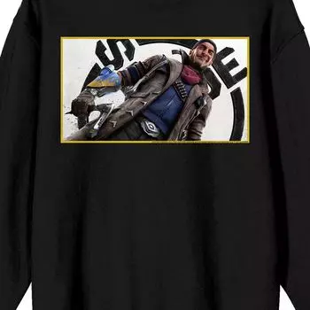 Мужская футболка с длинными рукавами и рисунком капитана отряда самоубийц DC Comics