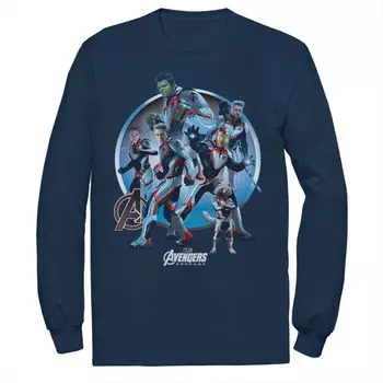 Мужская футболка с длинными рукавами и рисунком Marvel Avengers Endgame United