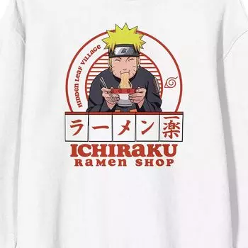 Мужская футболка с длинными рукавами и рисунком Naruto Shippuden Ichiraku Ramen Licensed Character