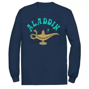 Мужская футболка с длинными рукавами и рисунком «Волшебная лампа Аладдина» Disney's