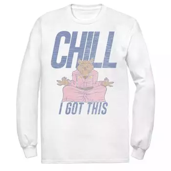 Мужская футболка с длинными рукавами Ninja Turtles Chill I Got This Master Splinter Licensed Character