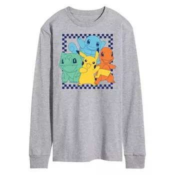 Мужская футболка с длинными рукавами Pokmon Group Licensed Character