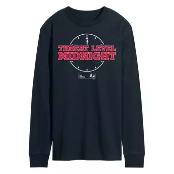 Мужская футболка с длинными рукавами The Office Threat Level Midnight Licensed Character