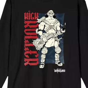 Мужская футболка с длинными рукавами Tiny Tina's Wonderland Licensed Character