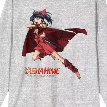 Мужская футболка с длинными рукавами Yashahime Moroha Licensed Character