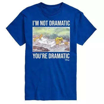 Мужская футболка с драматическим рисунком Disney's Robin Hood, синий