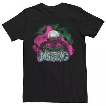 Мужская футболка с дымчатым логотипом Marvel Mysterio Mystery Licensed Character