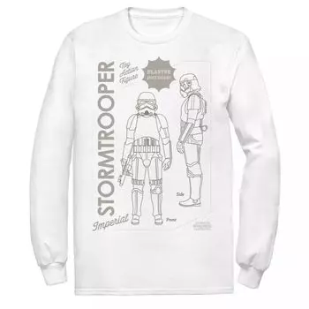 Мужская футболка с фигуркой мандалорского штурмовика «Звездные войны» Licensed Character
