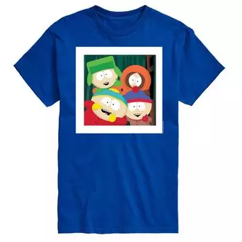 Мужская футболка с фотографией South Park Friends Licensed Character