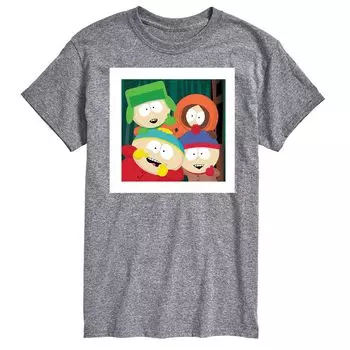 Мужская футболка с фотографией South Park Friends Licensed Character