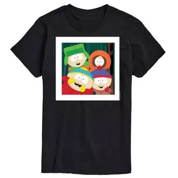 Мужская футболка с фотографией South Park Friends Licensed Character