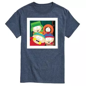 Мужская футболка с фотографией South Park Friends Licensed Character