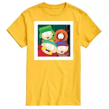Мужская футболка с фотографией South Park Friends Licensed Character