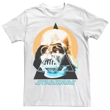 Мужская футболка с геометрическим рисунком Дарта Вейдера Star Wars