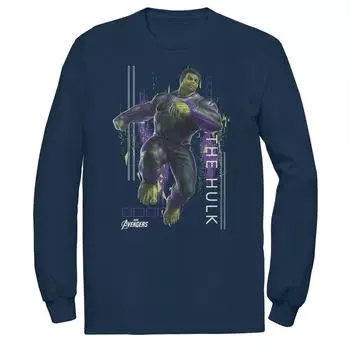 Мужская футболка с геометрическим рисунком «Marvel Avengers Endgame Hulk» Licensed Character