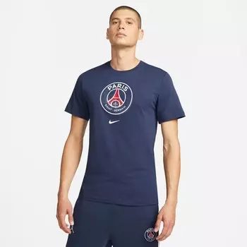 Мужская футболка с гербом Paris Saint-Germain Nike, синий