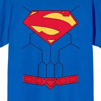 Мужская футболка с гербом Супермена и поясом Licensed Character