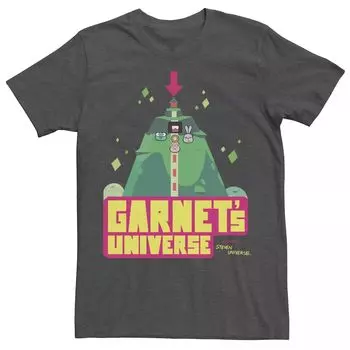 Мужская футболка с героями мультфильмов Cartoon Network Steven Universe Garnet's Universe Licensed Character
