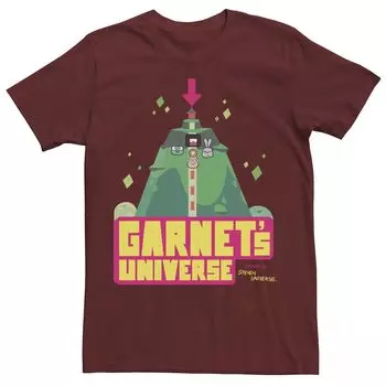Мужская футболка с героями мультфильмов Cartoon Network Steven Universe Garnet's Universe Licensed Character