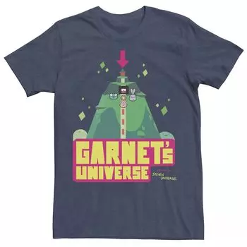Мужская футболка с героями мультфильмов Cartoon Network Steven Universe Garnet's Universe Licensed Character