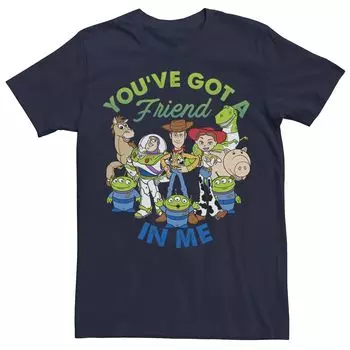 Мужская футболка с героями мультфильмов «История игрушек», групповая съемка Disney / Pixar