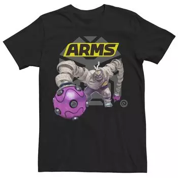 Мужская футболка с графическим логотипом Arms Master Mummy Licensed Character