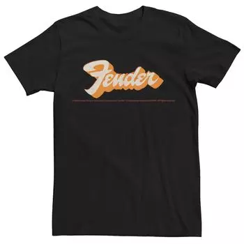 Мужская футболка с графическим логотипом Fender Vintage Licensed Character
