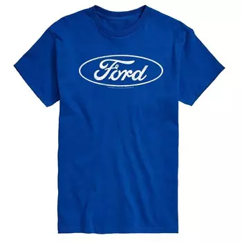 Мужская футболка с графическим логотипом Ford Vintage Licensed Character, синий