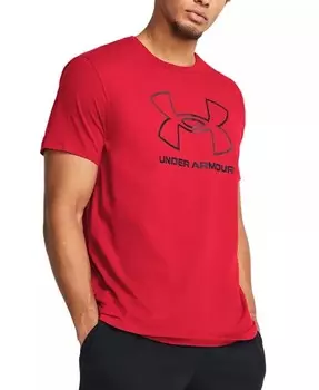Мужская футболка с графическим логотипом GL Foundation Under Armour, красный