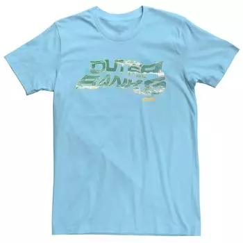 Мужская футболка с графическим логотипом и логотипом Outer Banks Rough Waters Licensed Character