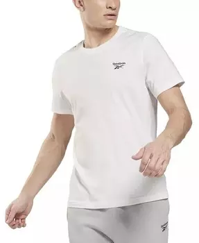 Мужская футболка с графическим логотипом Identity Classic Reebok, белый