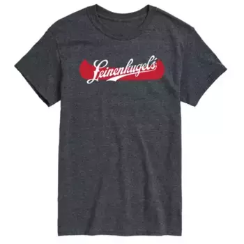 Мужская футболка с графическим логотипом каноэ Leinenkugel Licensed Character, серый