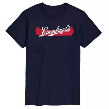 Мужская футболка с графическим логотипом каноэ Leinenkugel Licensed Character, синий