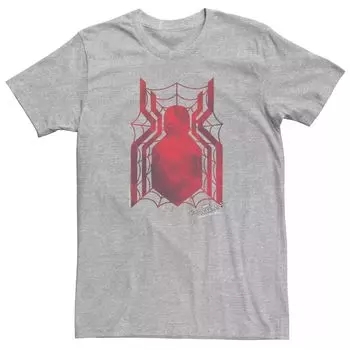 Мужская футболка с графическим логотипом Marvel Spider-Man Spider Web Licensed Character
