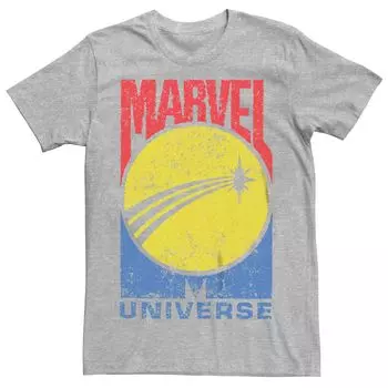 Мужская футболка с графическим логотипом Marvel Universe Planet Licensed Character