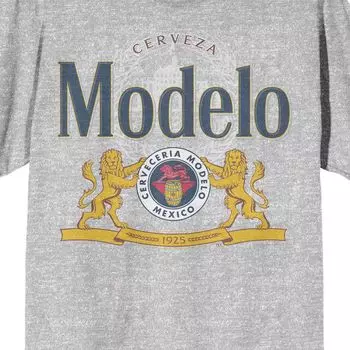 Мужская футболка с графическим логотипом Modelo Beer Licensed Character