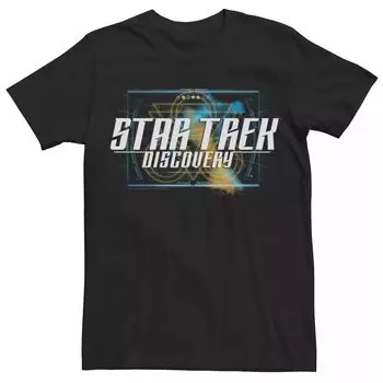 Мужская футболка с графическим логотипом Star Trek Discovery Supreme Licensed Character