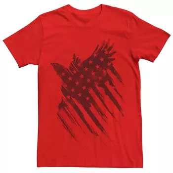 Мужская футболка с графическим наполнением и флагом Patriot Eagle Licensed Character