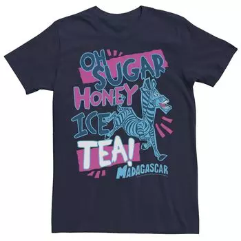 Мужская футболка с графическим плакатом и текстовым плакатом «Martin Sugar Honey Ice Tea» Licensed Character