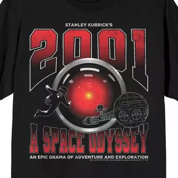 Мужская футболка с графическим принтом 2001 A Space Odyssey Bootleg Licensed Character