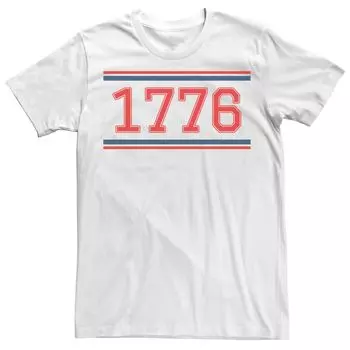 Мужская футболка с графическим рисунком 1776 Collegiate Licensed Character