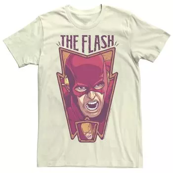 Мужская футболка с графическим рисунком DC FanDome The Flash Portrait Licensed Character