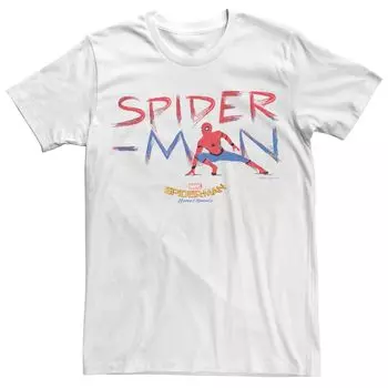 Мужская футболка с графическим рисунком Marvel Spider-Man Licensed Character