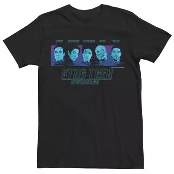 Мужская футболка с графическим рисунком Star Trek Discovery Trek Licensed Character