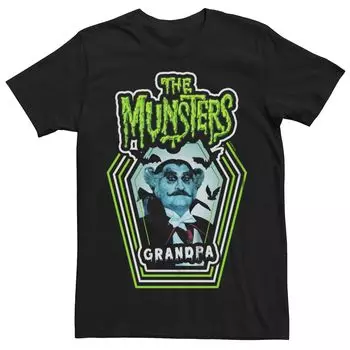 Мужская футболка с графическим рисунком The Munsters Grandpa Portrait Licensed Character