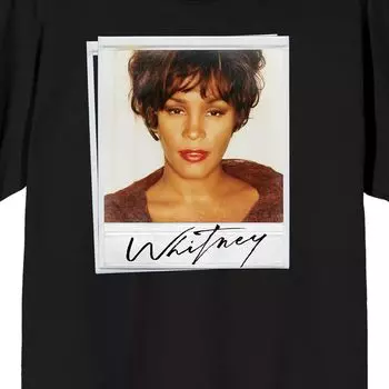Мужская футболка с графическим рисунком Whitney Houston Licensed Character