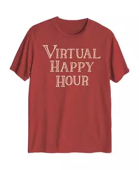 Мужская футболка с графикой virtual happy hour hybrid AIRWAVES, красный