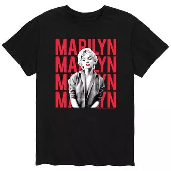 Мужская футболка с именем Мэрилин Монро Licensed Character