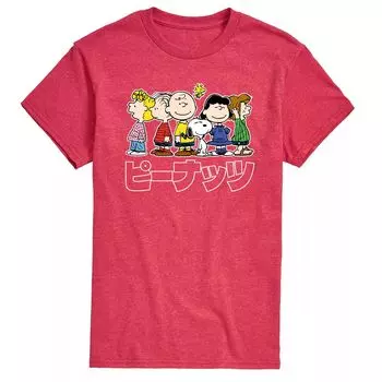 Мужская футболка с изображением арахиса и кандзи Group Licensed Character