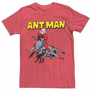 Мужская футболка с изображением Человека-муравья из комиксов Marvel Riding Ants Licensed Character